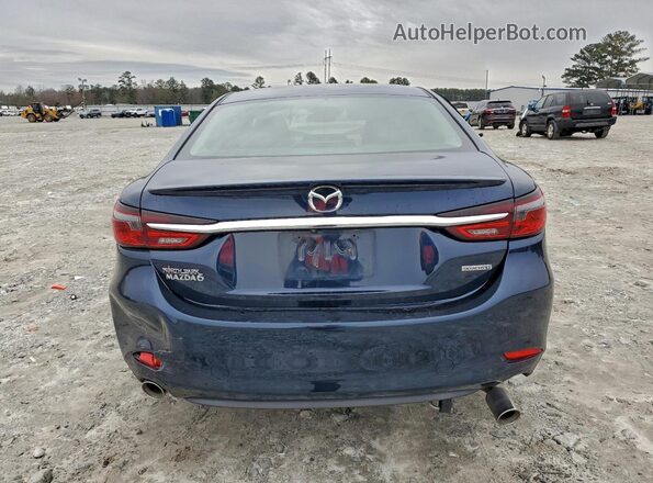 JM1GL1VM4L1522460 2020 MAZDA 6 Blue Widok z tyłu