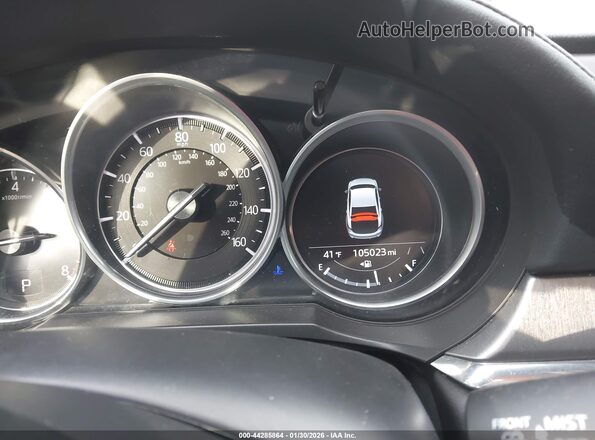 JM1GL1VM6M1604594 2021 MAZDA 6 Black Vista de los asientos traseros