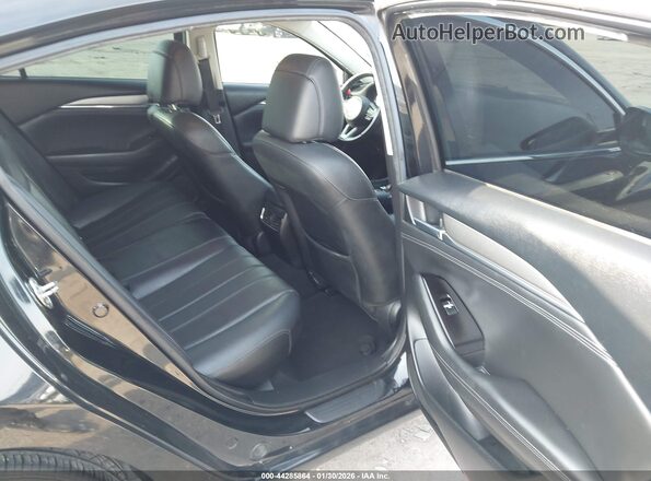 JM1GL1VM6M1604594 2021 MAZDA 6 Black Vista de la etiqueta del VIN
