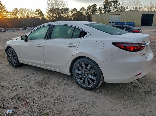 JM1GL1VM7M1619606 2021 MAZDA 6 White Rear left