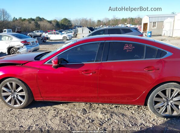JM1GL1XY2J1320052 2018 MAZDA 6 Красный Панорамный вид салона 360°