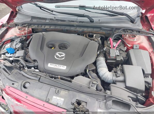 JM1GL1XY2M1613387 2021 MAZDA 6 Red Rear view