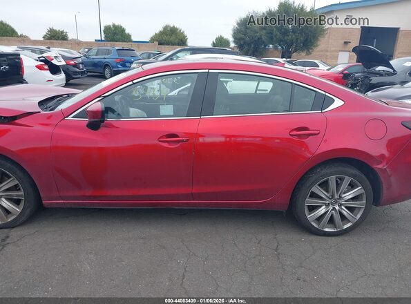 JM1GL1XY2M1613387 2021 MAZDA 6 Red 360 interior view
