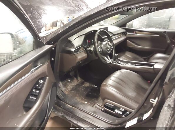 JM1GL1XY8K1504378 2019 MAZDA 6 Черный Вид салона спереди