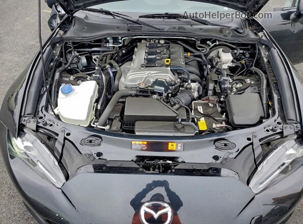 JM1NDAB71R0609430 2024 MAZDA MX-5 Black უკანა სალონის ხედი