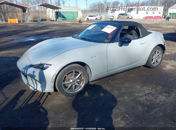 JM1NDAB73G0105586 2016 MAZDA MX-5 MIATA Light Blue Przód lewy