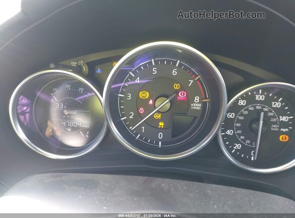 JM1NDAB73G0105586 2016 MAZDA MX-5 MIATA Light Blue Widok tylnych siedzeń
