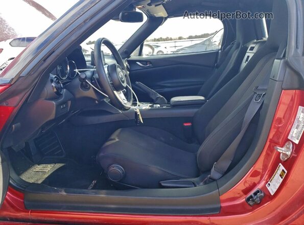 JM1NDAB74M0454929 2021 MAZDA MX-5 Red Vista interior delantera