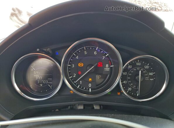 JM1NDAB74M0454929 2021 MAZDA MX-5 Red Vista del cuadro de instrumentos