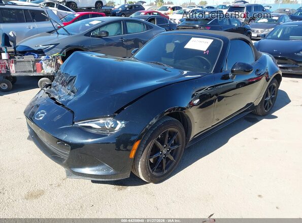 JM1NDAB74R0608353 2024 MAZDA MX-5 MIATA Black Передня ліва чверть