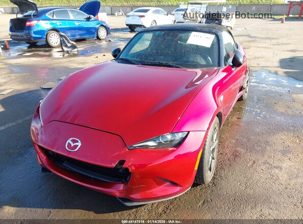 JM1NDAB79R0608431 2024 MAZDA MX-5 MIATA Red Передня ліва чверть