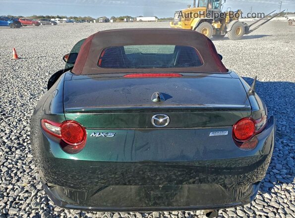 JM1NDAC70J0200967 2018 MAZDA MX-5 Green Вид ззаду