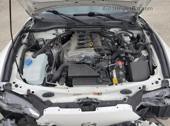JM1NDAC70N0504919 2022 MAZDA MX-5 White უკანა სალონის ხედი
