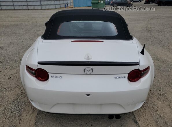 JM1NDAC70N0504919 2022 MAZDA MX-5 White უკანა ხედი