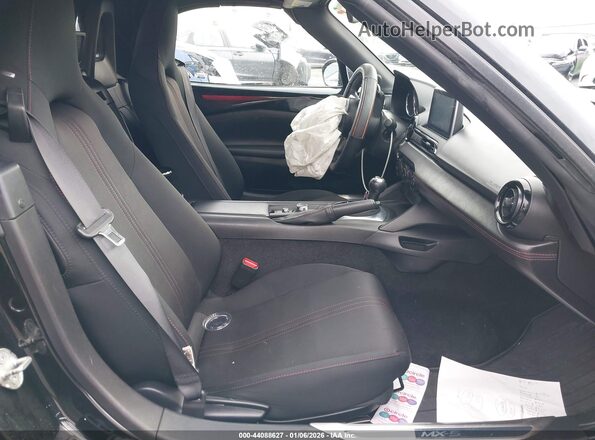 JM1NDAC72H0121259 2017 MAZDA MX-5 MIATA Black Սալոնի դիմացի տեսք