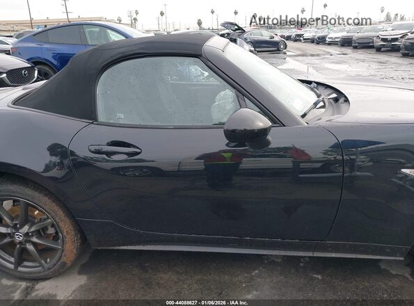 JM1NDAC72H0121259 2017 MAZDA MX-5 MIATA Black Սալոնի 360 աստիճան տեսք