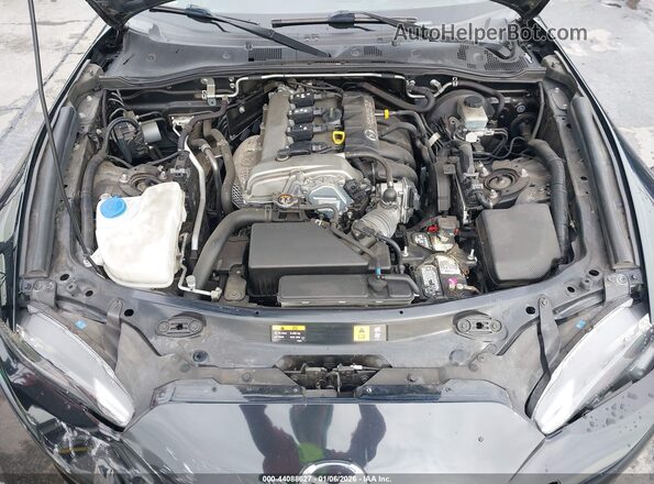 JM1NDAC72H0121259 2017 MAZDA MX-5 MIATA Black Հետևի տեսք