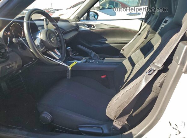 JM1NDAC74G0102825 2016 MAZDA MX-5 White Widok wnętrza z przodu