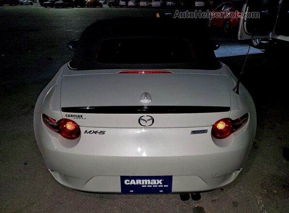 JM1NDAC74G0102825 2016 MAZDA MX-5 White Widok z tyłu