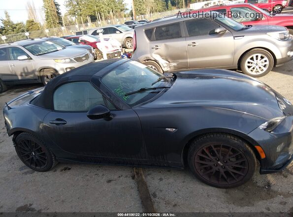 JM1NDAC75H0120025 2017 MAZDA MX-5 MIATA Gray 360 interior view