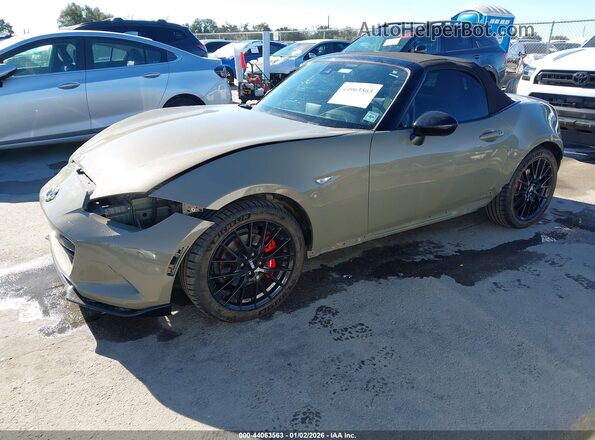 JM1NDAC77P0555224 2023 MAZDA MX-5 MIATA Зеленый Передняя левая четверть