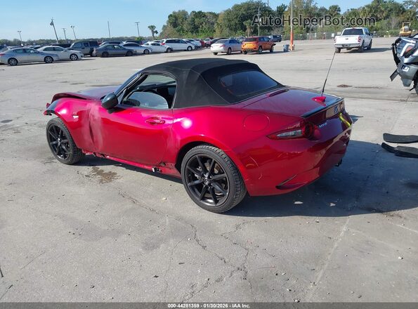 JM1NDAC78K0309291 2019 MAZDA MX-5 MIATA Maroon უკანა მარცხენა