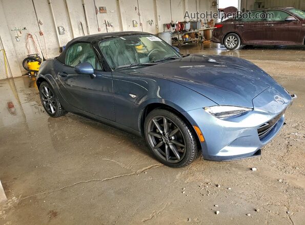 JM1NDAD70H0123705 2017 MAZDA MX-5 Синий Передняя правая четверть