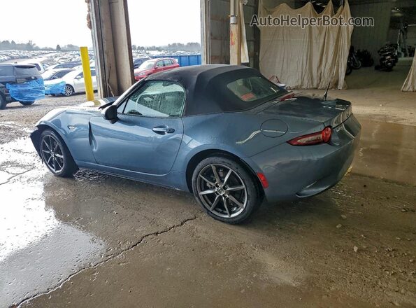 JM1NDAD70H0123705 2017 MAZDA MX-5 Синий Задняя левая четверть