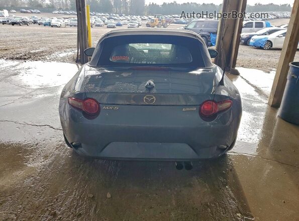 JM1NDAD70H0123705 2017 MAZDA MX-5 Синий Вид сзади
