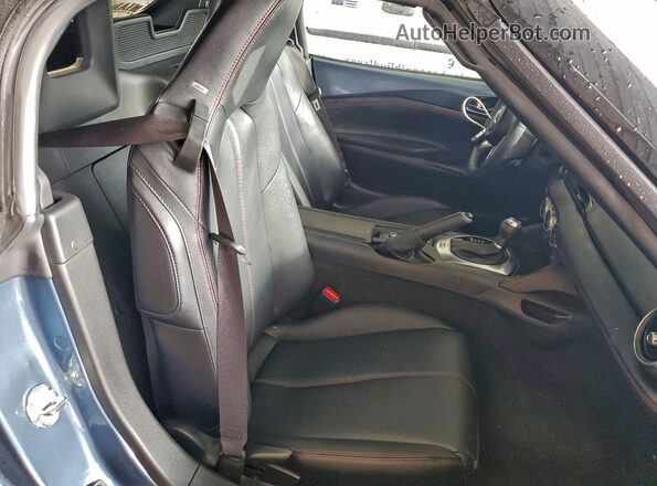 JM1NDAD70H0123705 2017 MAZDA MX-5 Синий Вид задних сидений