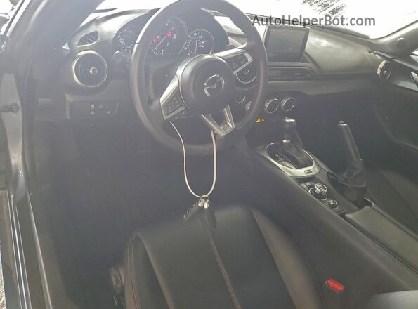 JM1NDAD70H0123705 2017 MAZDA MX-5 Синий Вид панели приборов