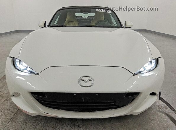 JM1NDAD70R0609433 2024 MAZDA MX-5 White Front view