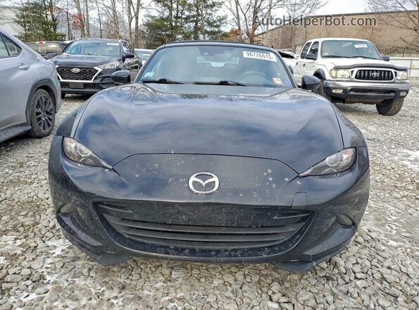 JM1NDAD71H0120585 2017 MAZDA MX-5 Black წინა ხედი