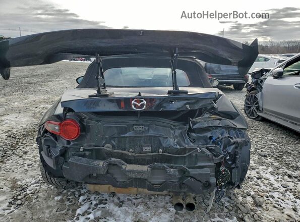 JM1NDAD71H0120585 2017 MAZDA MX-5 Black უკანა ხედი