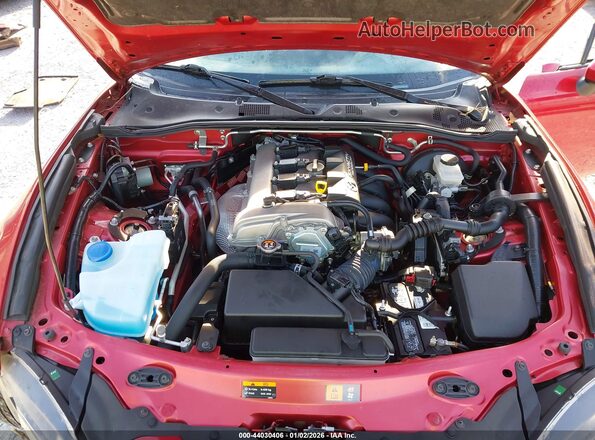 JM1NDAD71H0125124 2017 MAZDA MX-5 MIATA Red Rear view