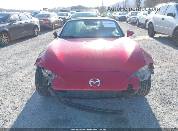 JM1NDAD71H0125124 2017 MAZDA MX-5 MIATA Red Rear interior view