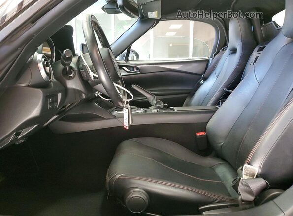 JM1NDAD71J0202192 2018 MAZDA MX-5 Gray Vista interior delantera