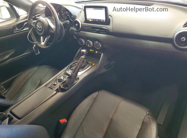 JM1NDAD71J0202192 2018 MAZDA MX-5 Gray Vista del salpicadero