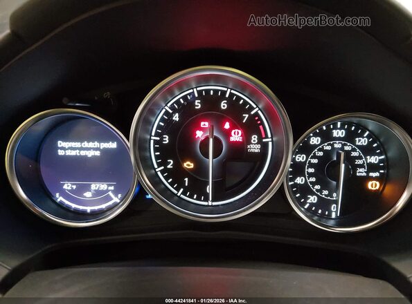 JM1NDAD71P0550812 2023 MAZDA MX-5 MIATA Black Widok tylnych siedzeń