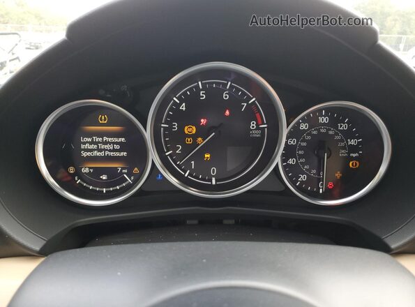 JM1NDAD71S0657674 2025 MAZDA MX-5 Blue Սարքավորումների վահանակի տեսք
