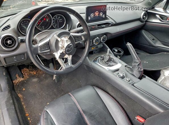 JM1NDAD72J0203268 2018 MAZDA MX-5 Gray Widok deski rozdzielczej