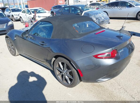 JM1NDAD74H0123979 2017 MAZDA MX-5 MIATA Gray Հետևի ձախ