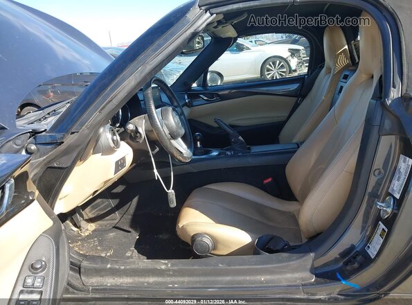 JM1NDAD74H0123979 2017 MAZDA MX-5 MIATA Gray Դիմացի տեսք