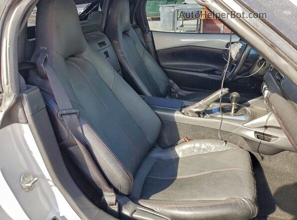 JM1NDAD74K0303969 2019 MAZDA MX-5 White Հետևի նստատեղերի տեսք