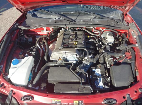 JM1NDAD76G0102890 2016 MAZDA MX-5 MIATA Red Widok z tyłu