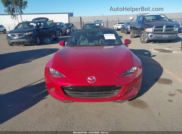 JM1NDAD76G0102890 2016 MAZDA MX-5 MIATA Red Widok wnętrza z tyłu