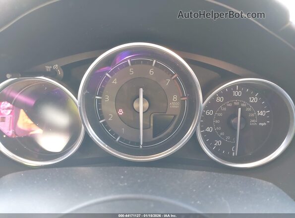 JM1NDAD79G0111602 2016 MAZDA MX-5 MIATA Red უკანა სავარძლების ხედი