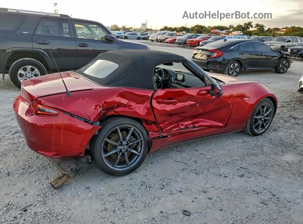 JM1NDAD79M0452915 2021 MAZDA MX-5 Red Trasero derecho