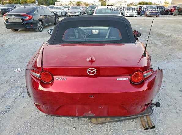 JM1NDAD79M0452915 2021 MAZDA MX-5 Red Vista trasera