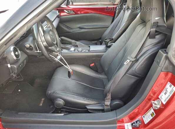 JM1NDAD79M0452915 2021 MAZDA MX-5 Red Vista interior delantera